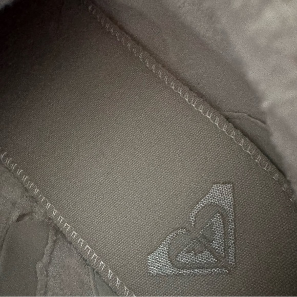 Roxy Light Gray High-Top Sneakers - Picture 9 of 9